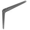 Wspornik półki stalowy szary 200x150mm mod. 1