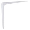 Wspornik półki stalowy biały 225x200mm mod. 1