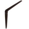 Wspornik półki stalowy brązowy 225x200mm mod. 1