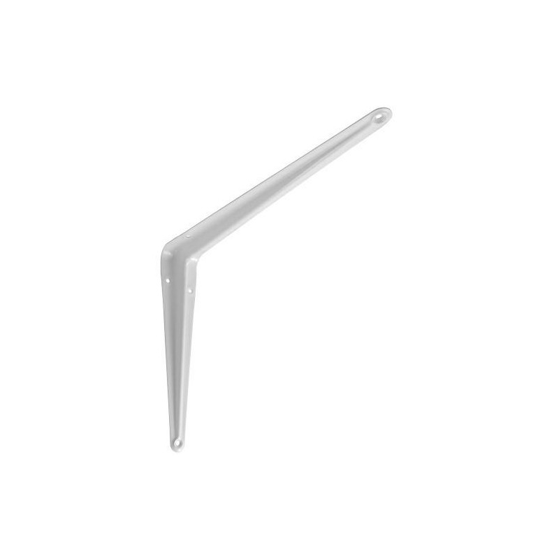 Wspornik półki stalowy biały 250x200mm mod. 1