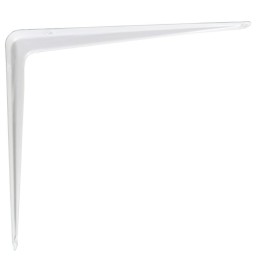 Wspornik półki stalowy biały 250x200mm mod. 1