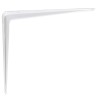 Wspornik półki stalowy biały 250x200mm mod. 1