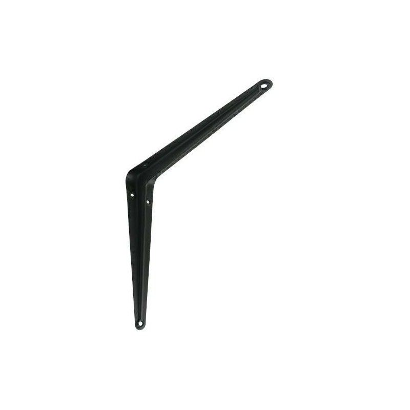 Wspornik półki stalowy czarny 250x200mm  mod. 1