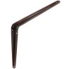 Wspornik półki stalowy brązowy 300x250mm mod. 1