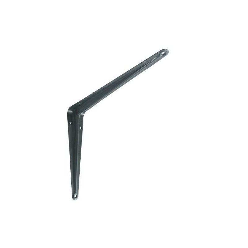Wspornik półki stalowy szary 300x250mm mod. 1