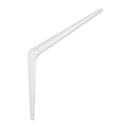 Wspornik półki stalowy biały 350x300mm mod. 1