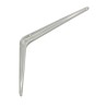 Wspornik półki stalowy srebrny 400x350mm mod. 1