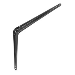 Wspornik półki stalowy szary 400x350mm mod. 1