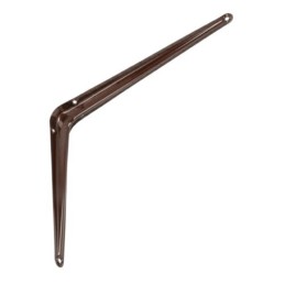 Wspornik półki stalowy brązowy 450x400mm mod. 1