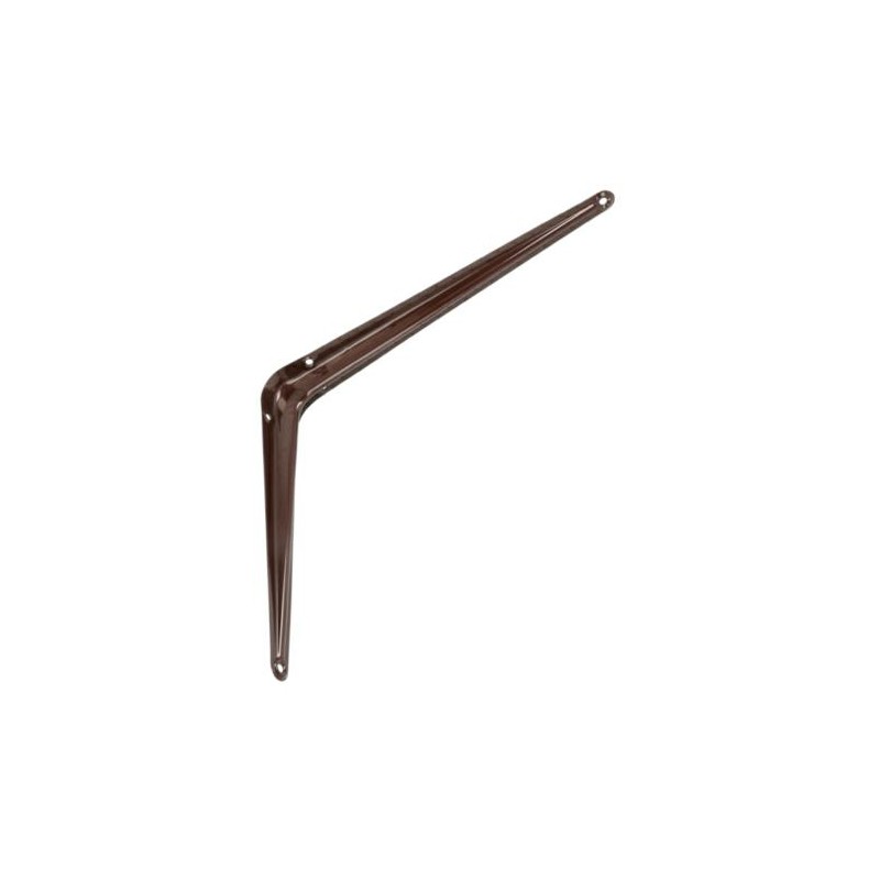 Wspornik półki stalowy brązowy 450x400mm mod. 1