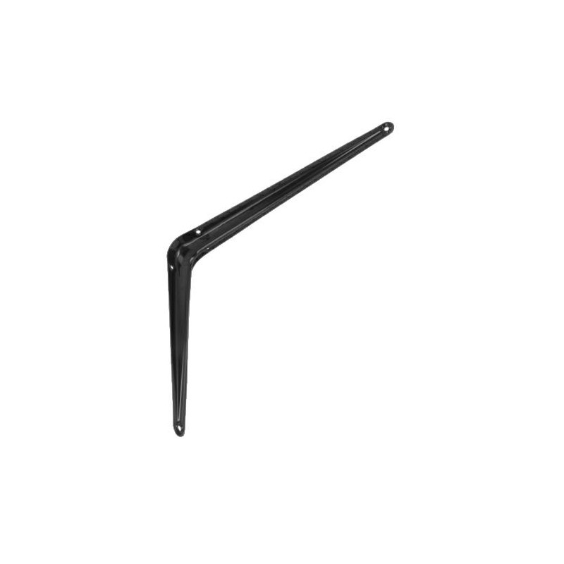 Wspornik półki stalowy czarny 450x400mm mod. 1