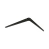 Wspornik półki stalowy czarny 450x400mm mod. 1