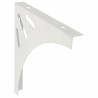 Wspornik półki stalowy biały 200x200mm mod. 13