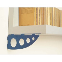 Wspornik półki stalowy czarny 100x240mm mod. SERENISSIMA 24 2szt.