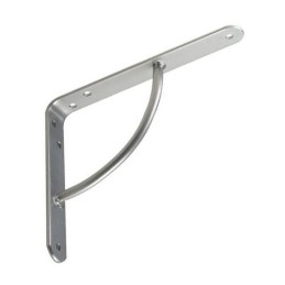 Wspornik półki wzmocniony stal szary metalik 200x150mm mod. 12