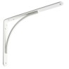 Wspornik półki stalowy biały 200x150mm mod.10