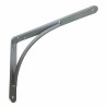 Wspornik półki stalowy szary 150x125mm mod.10