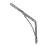 Wspornik półki stalowy szary 150x125mm mod.10