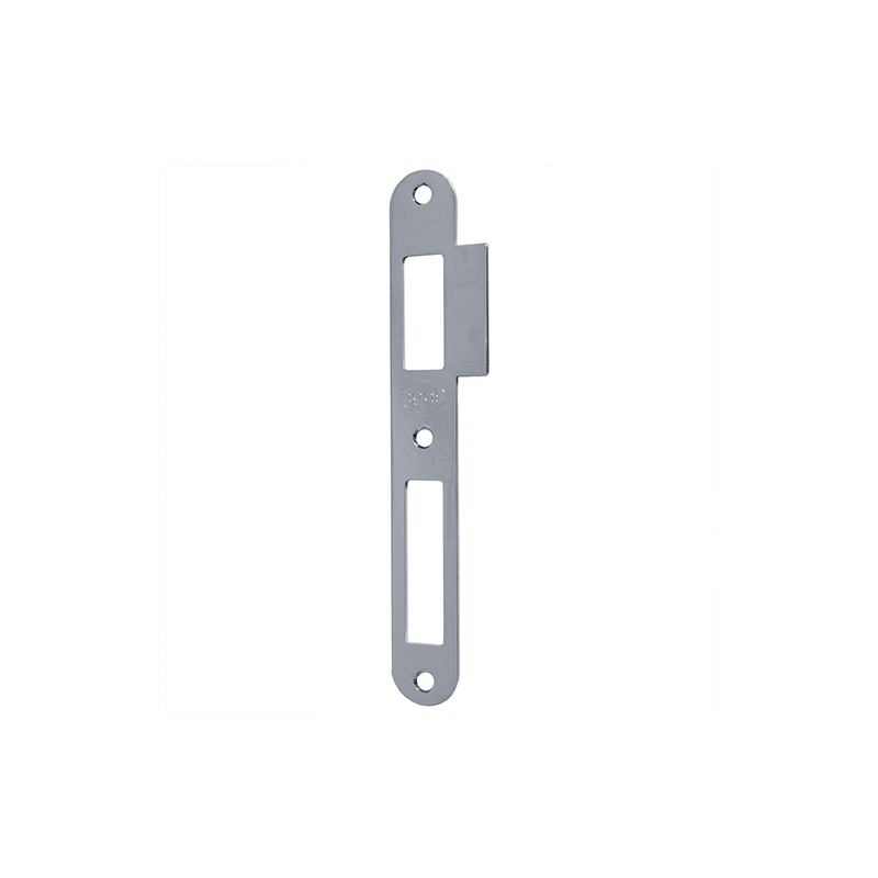 Zaczep zamka ALFA-BETA z najazdem płetwą 165x22mm chrom