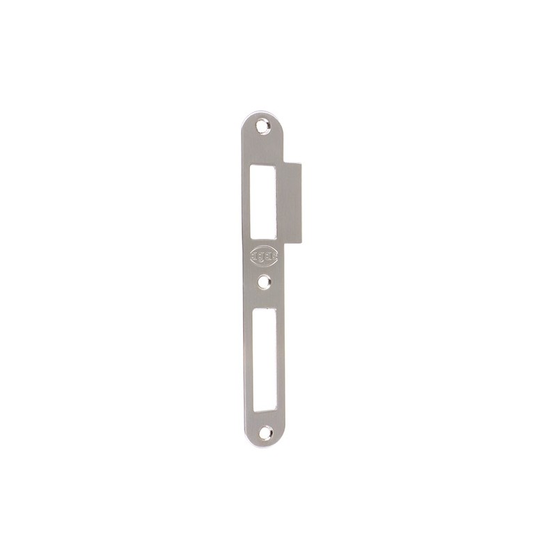 Zaczep 165x22mm z najazdem 10mm nikiel satyna do zamka ALFA i BETA