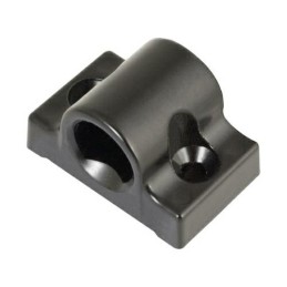 Zaczep pręta okiennicy 9mm czarny