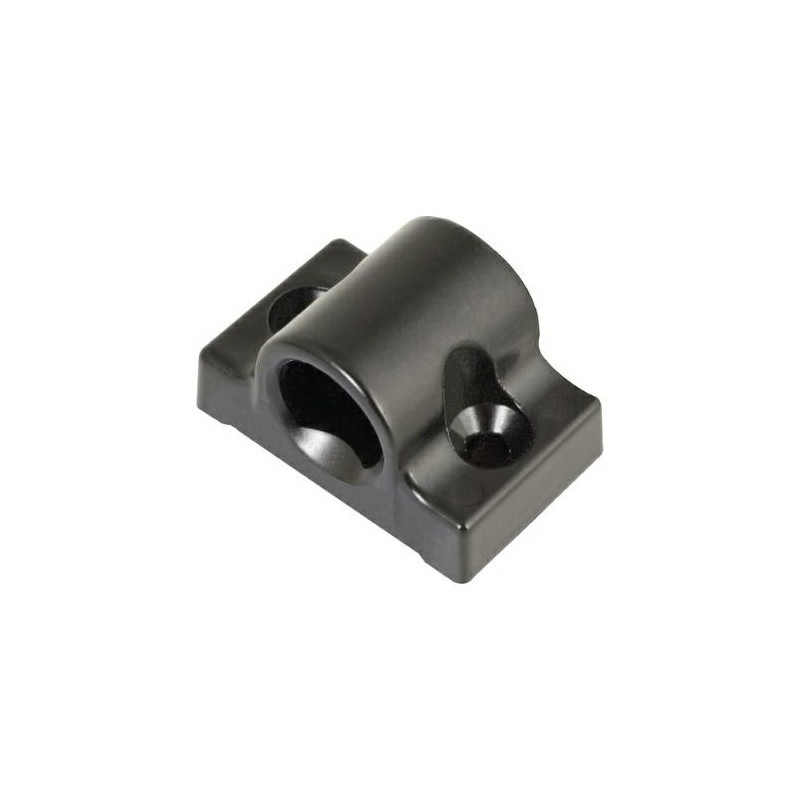 Zaczep pręta okiennicy 9mm czarny