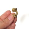 Zawias cylindryczny ukryty fi. 10mm mosiężny mod. 1020