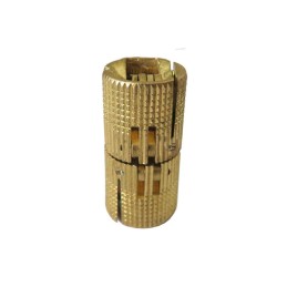 Zawias cylindryczny ukryty fi. 16mm mosiężny mod. 1020