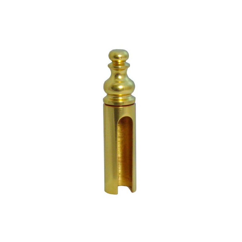 Osłonka do zawiasu wkręcanego fi. 16mm antyczne francuskie złoto ozdobna mod. 3154