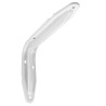 Wspornik półki stalowy biały 140x200mm EUROPA 20