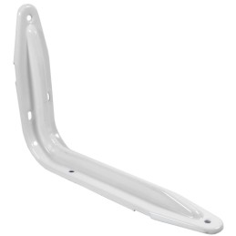 Wspornik półki stalowy biały 140x200mm EUROPA 20