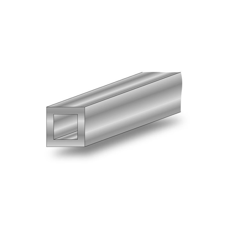 Profil kwadratowy aluminiowy 30x30mm dł. 2,5M surowy