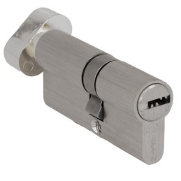 Wkładka z gałką 70mm G35/35  chrom matmod. 9850