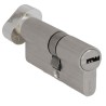 Wkładka z gałką 70mm G35/35  chrom matmod. 9850