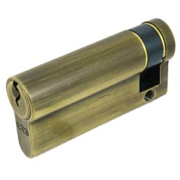 Wkładka połówkowa 65mm 10/55 złoto antyczne mod.600