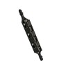 Zawias meblowy 95x54mm czarny mod. 557