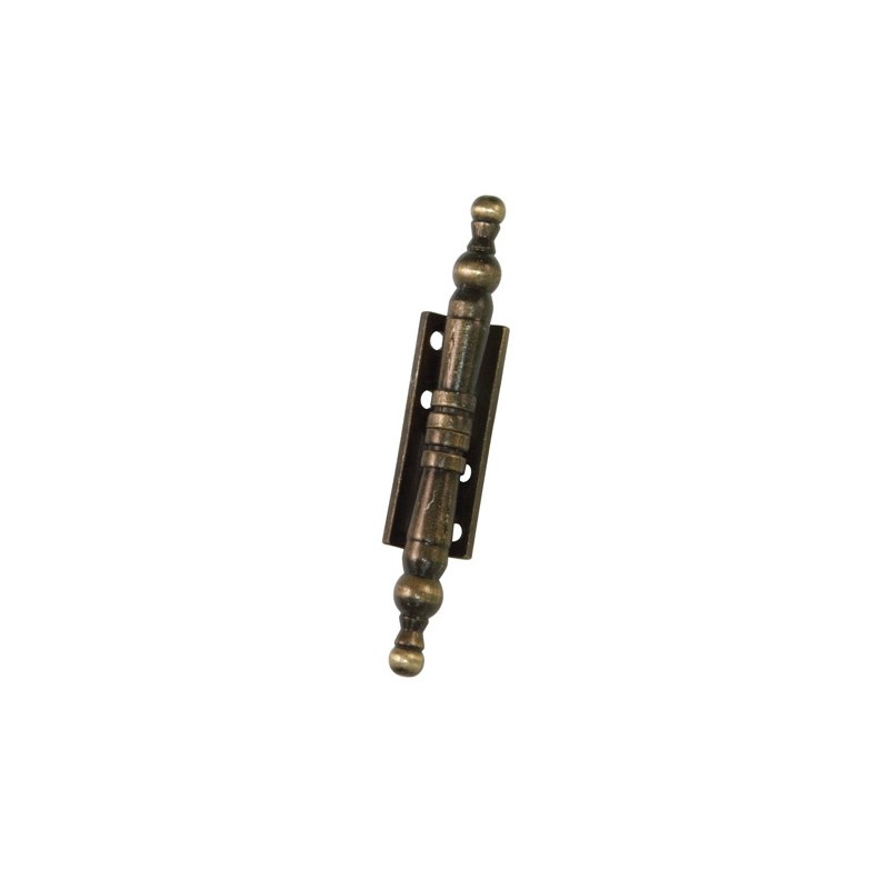 Zawias meblowy ozdobny 100mm złoto antyczne mod. 555