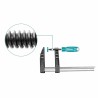 Ścisk stolarski 120x400mm THT1321202 (D) TOTAL