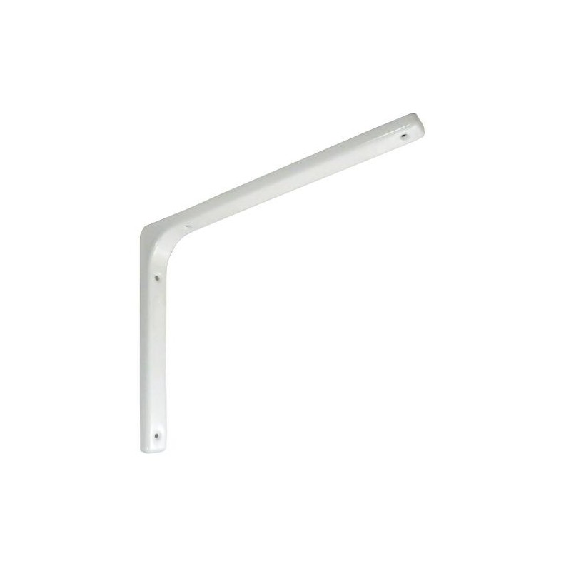Wspornik półki stalowy biały 400x300mm mod. 2