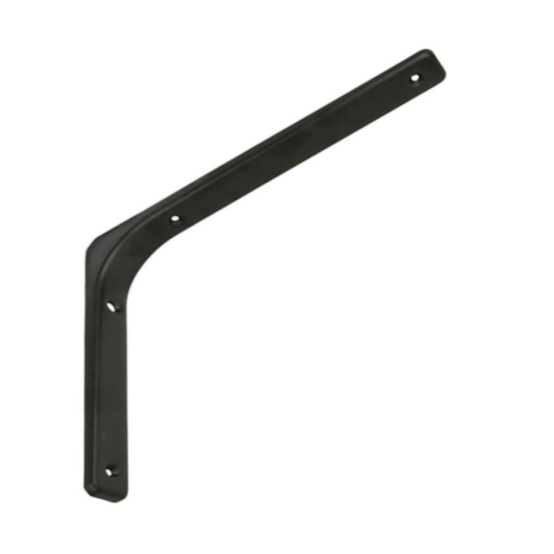 Wspornik półki stalowy czarny 350x250mm mod. 2