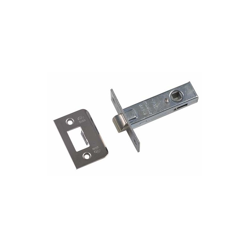 Zamek oszczędnościowy 70mm niklowany mod.12, czoło 25x67mm