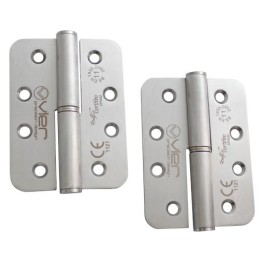 Zawias do drzwi 102x76mm stal nierdzewna INOX 11 rozłączny LEWY (pl) 2szt.