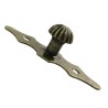 Gałka z szyldem 92x30x1,5mm złoto antyczne mod.101 EAN