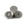 Gałka 25mm z szyldem 62x30mm inox mod.42