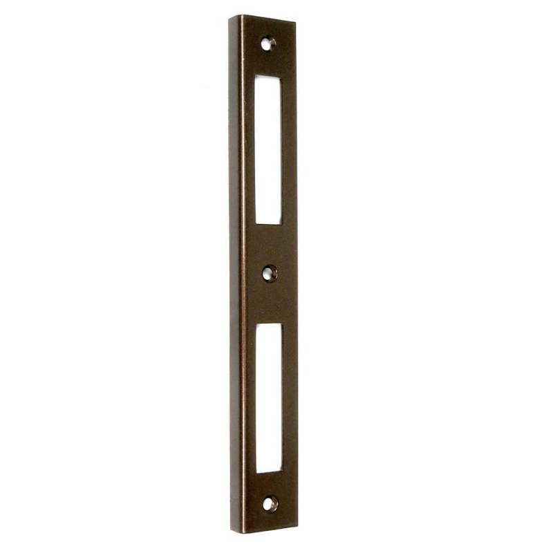 Zaczep kątowy 194x25x8,5mm brązowy do zamka mod. SICUREZZA