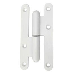 Zawias do drzwi 110x54mm stal biały rozłączny PRAWY (pl) mod. 505