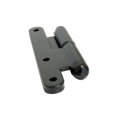 Zawias do drzwi 110x55mm stal czarny rozłączny LEWY (pl) mod. 505