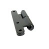 Zawias do drzwi 110x55mm stal czarny rozłączny LEWY (pl) mod. 505
