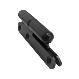 Zawias do drzwi 110x55mm stal czarny rozłączny LEWY (pl) mod. 505