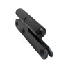 Zawias do drzwi 110x55mm stal czarny rozłączny LEWY (pl) mod. 505